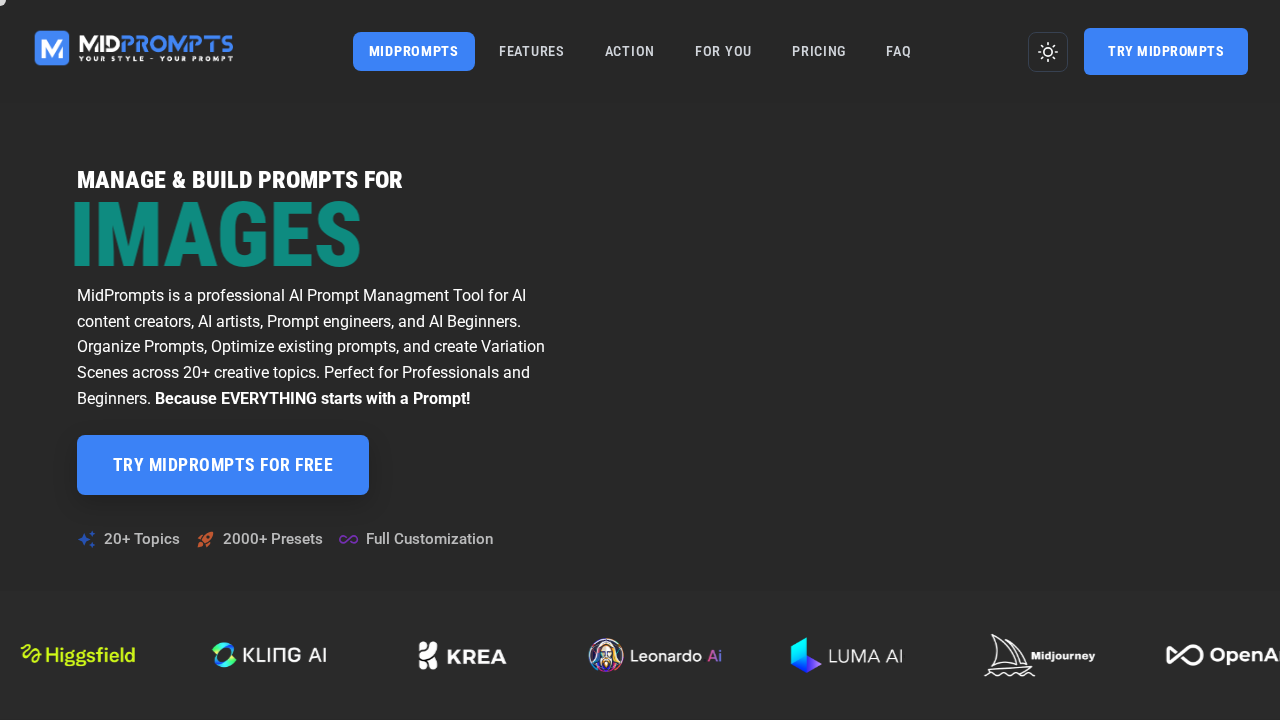 MidPrompts screenshot