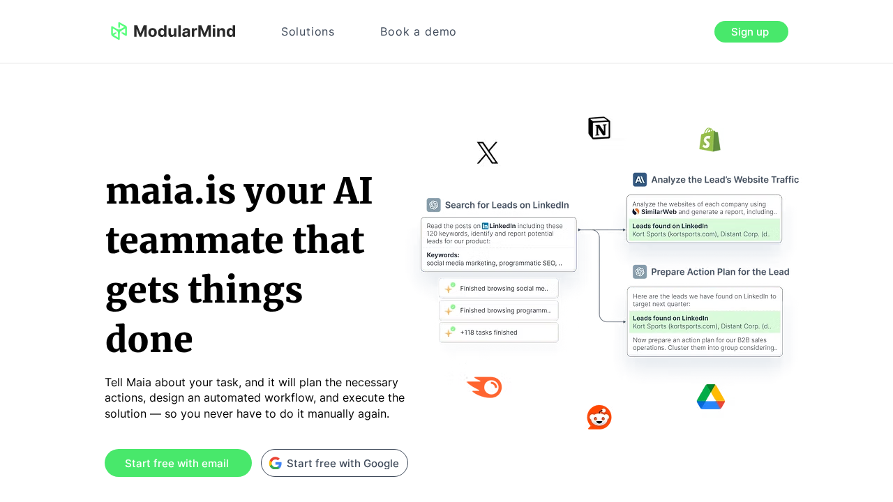 ModularMind screenshot