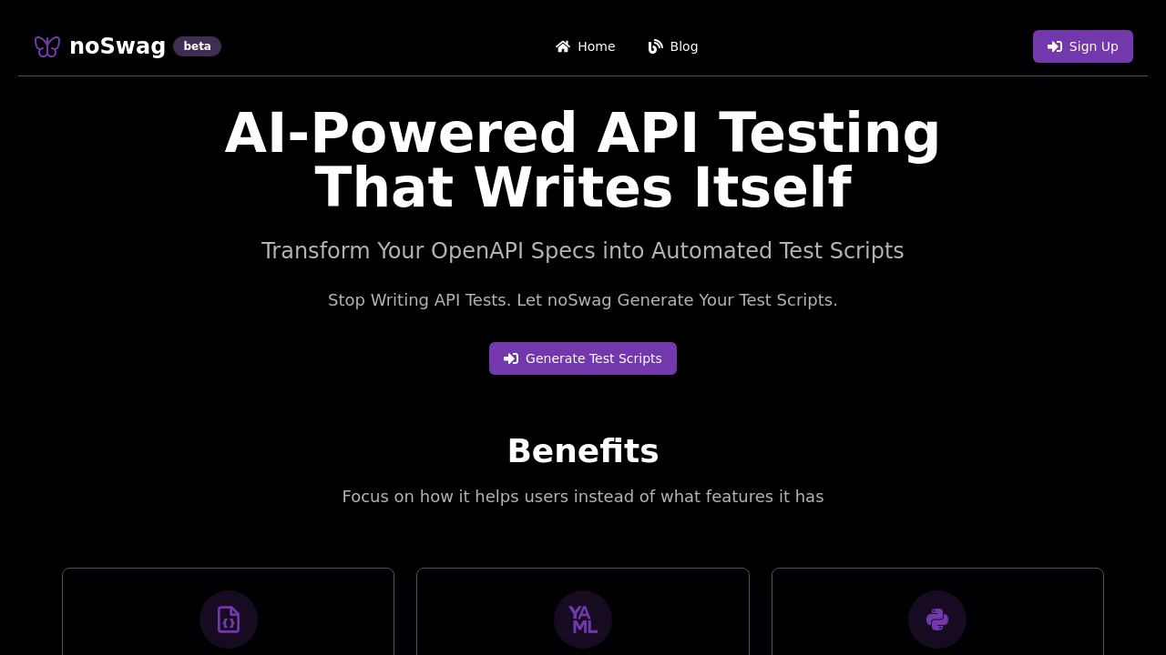 noswag.io screenshot