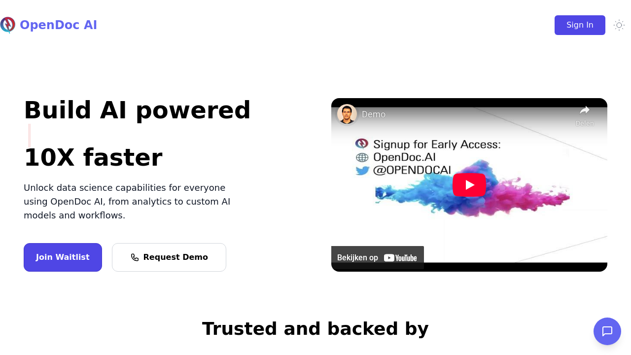 OpenDoc AI screenshot