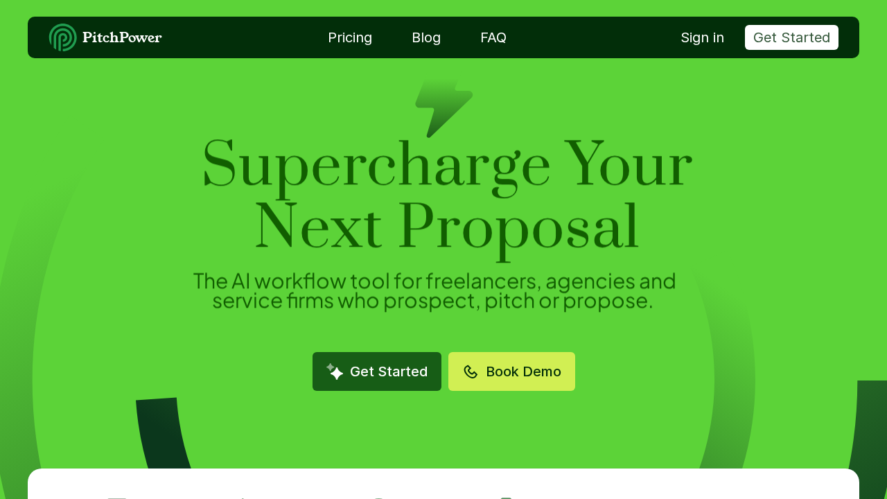 PitchPower.ai screenshot