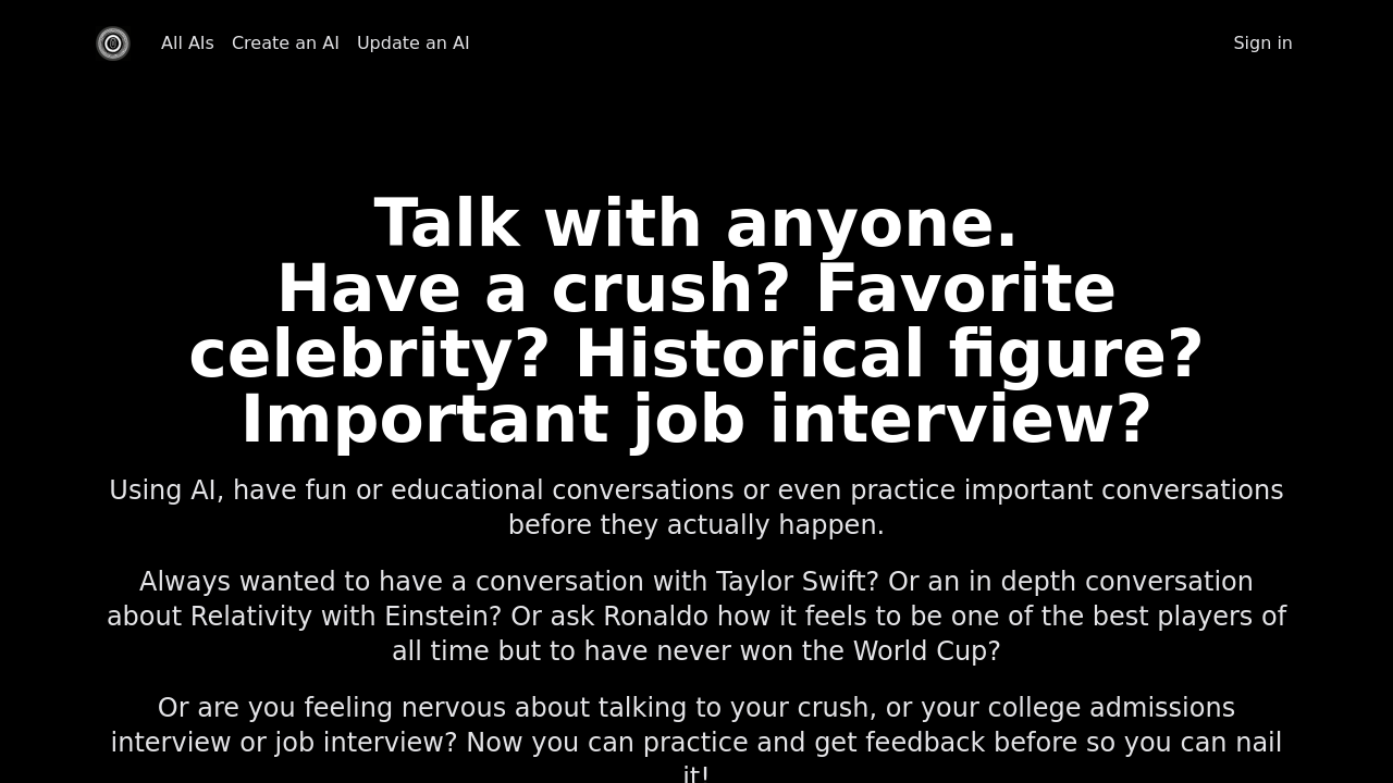 PracticeTalking screenshot