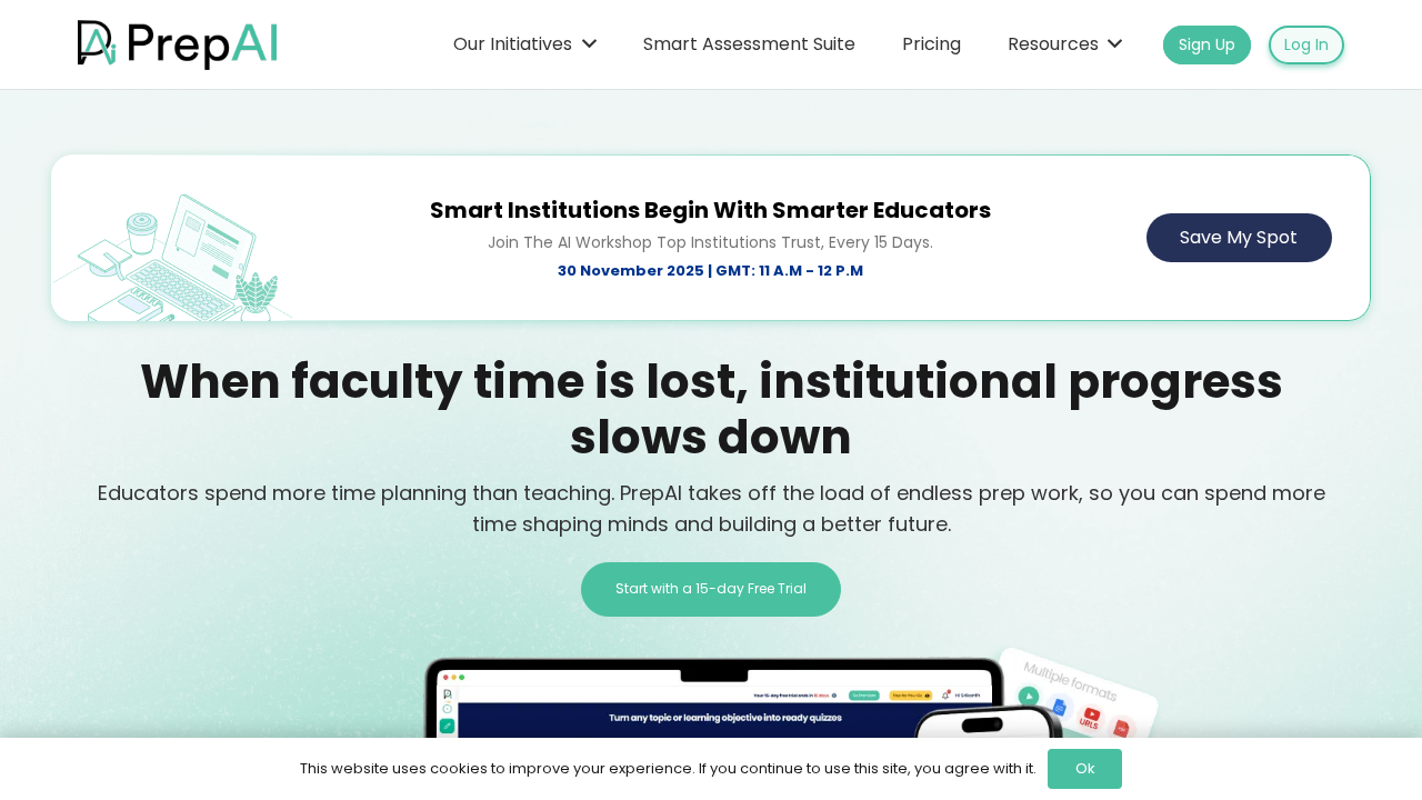 PrepAI.io screenshot