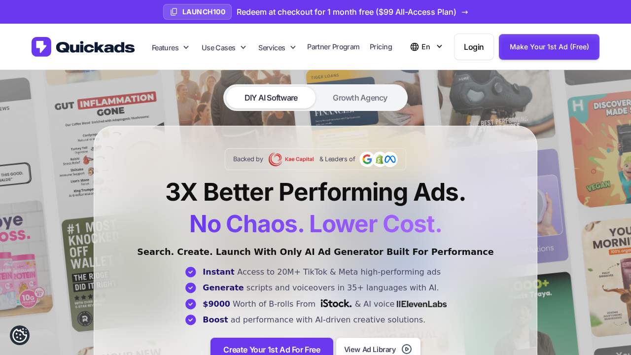 Quickads.ai screenshot