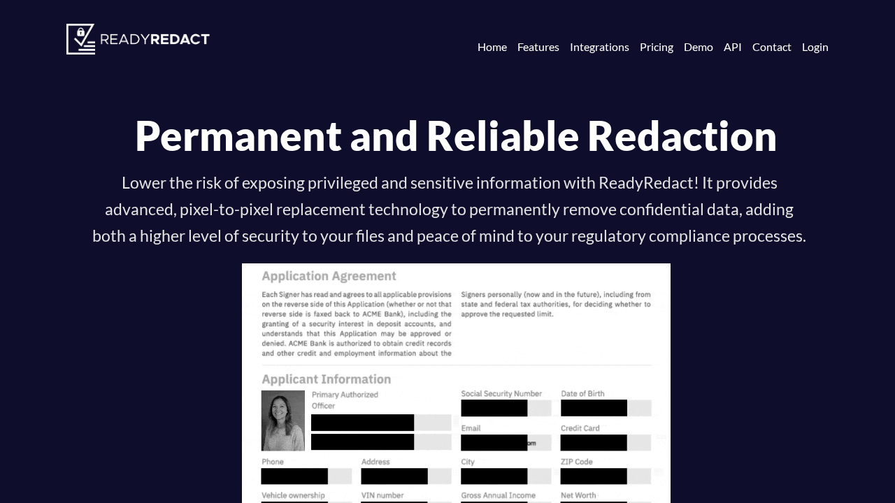 ReadyRedact screenshot