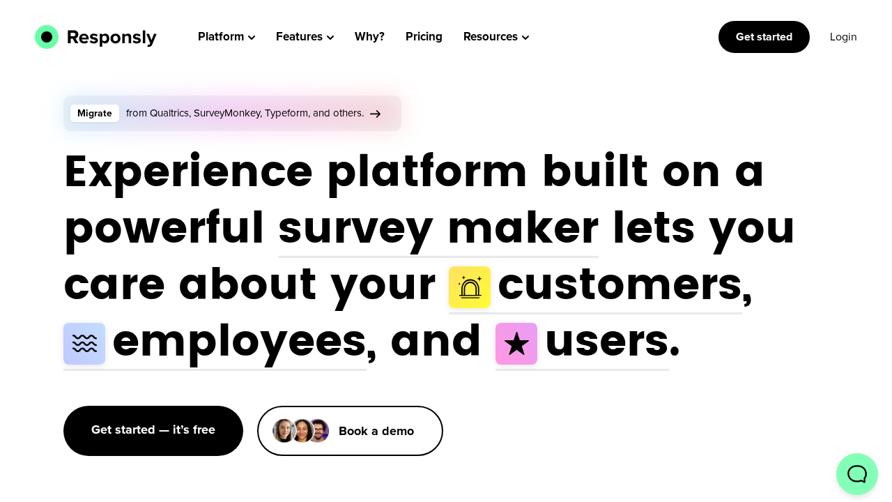 Responsly screenshot