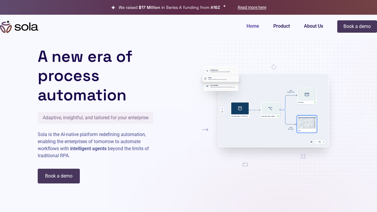 Sola Solutions screenshot