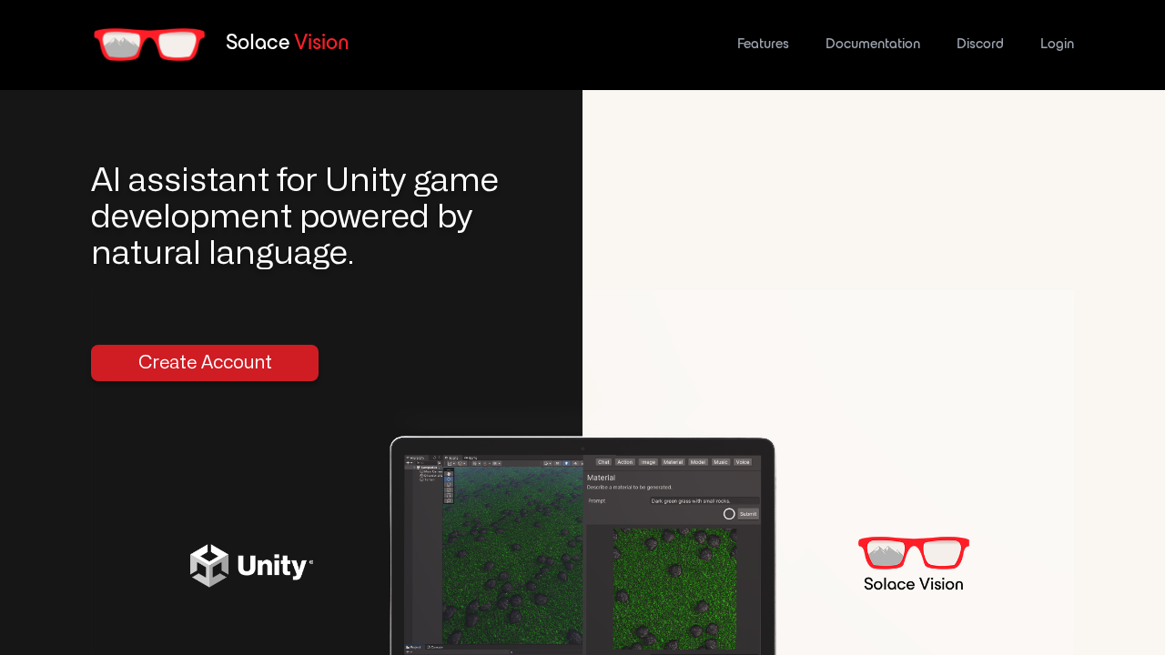 Solace Vision screenshot