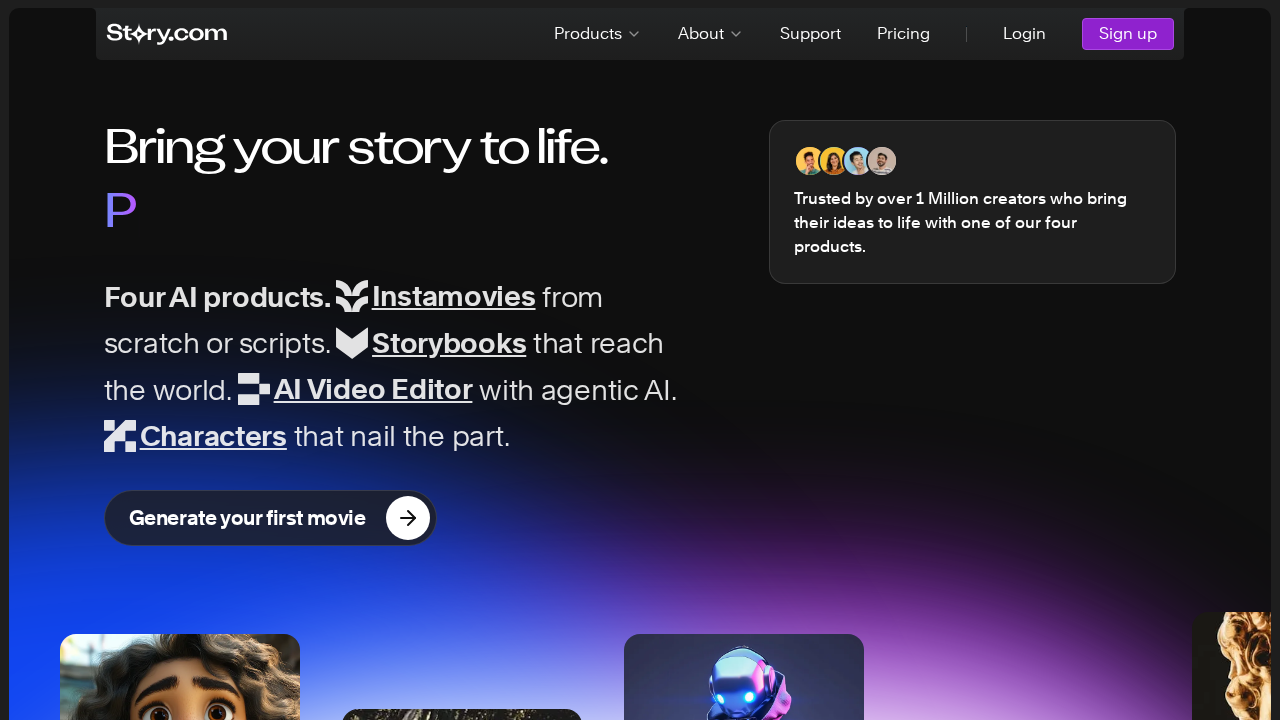 story.com screenshot