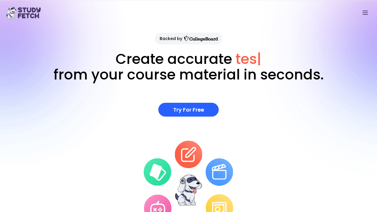 StudyFetch screenshot