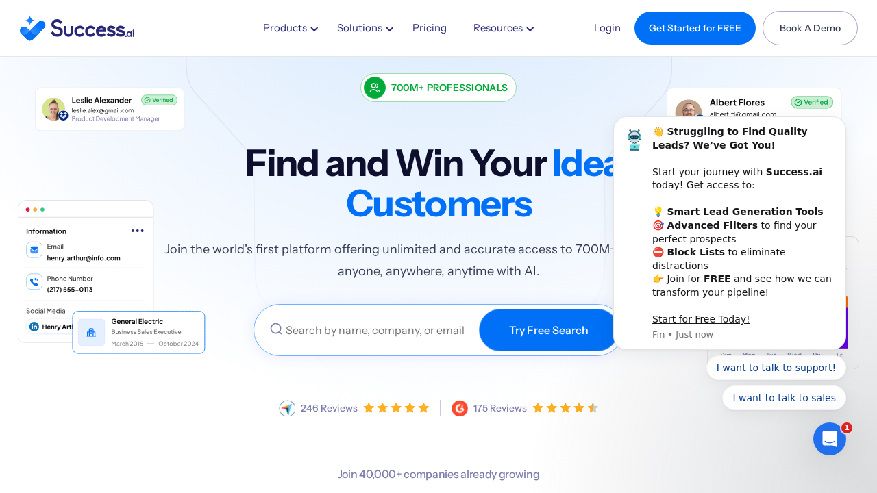 success.ai screenshot