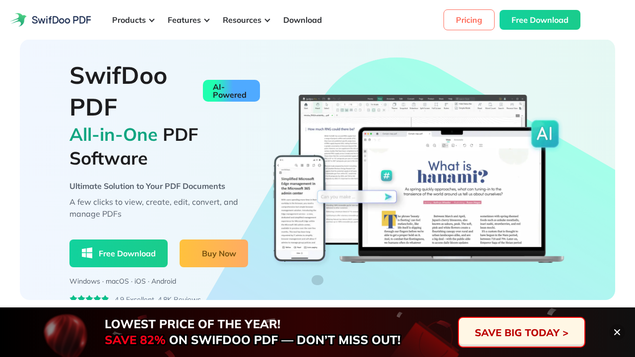 SwifDoo PDF screenshot