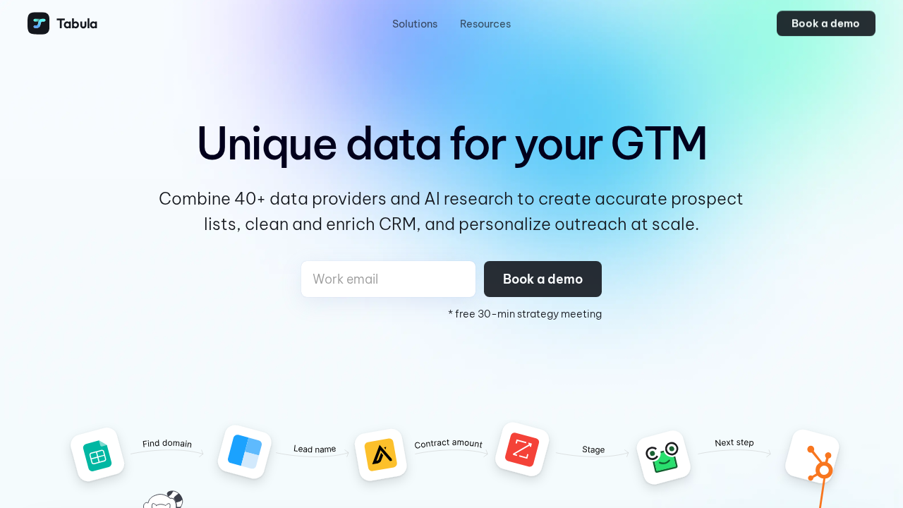Tabula.io screenshot