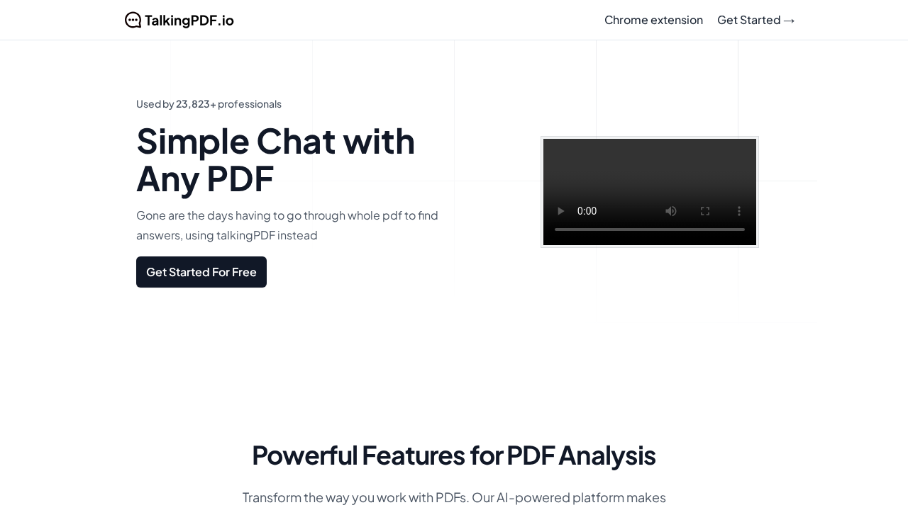 TalkingPDF screenshot