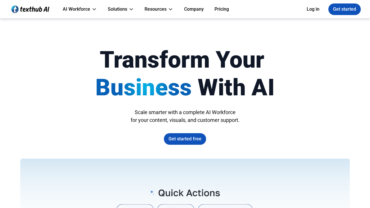 TextHubAI screenshot