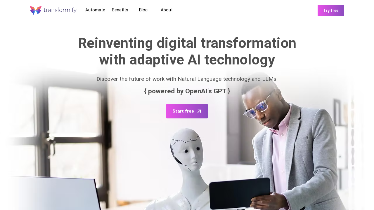 Transformify screenshot