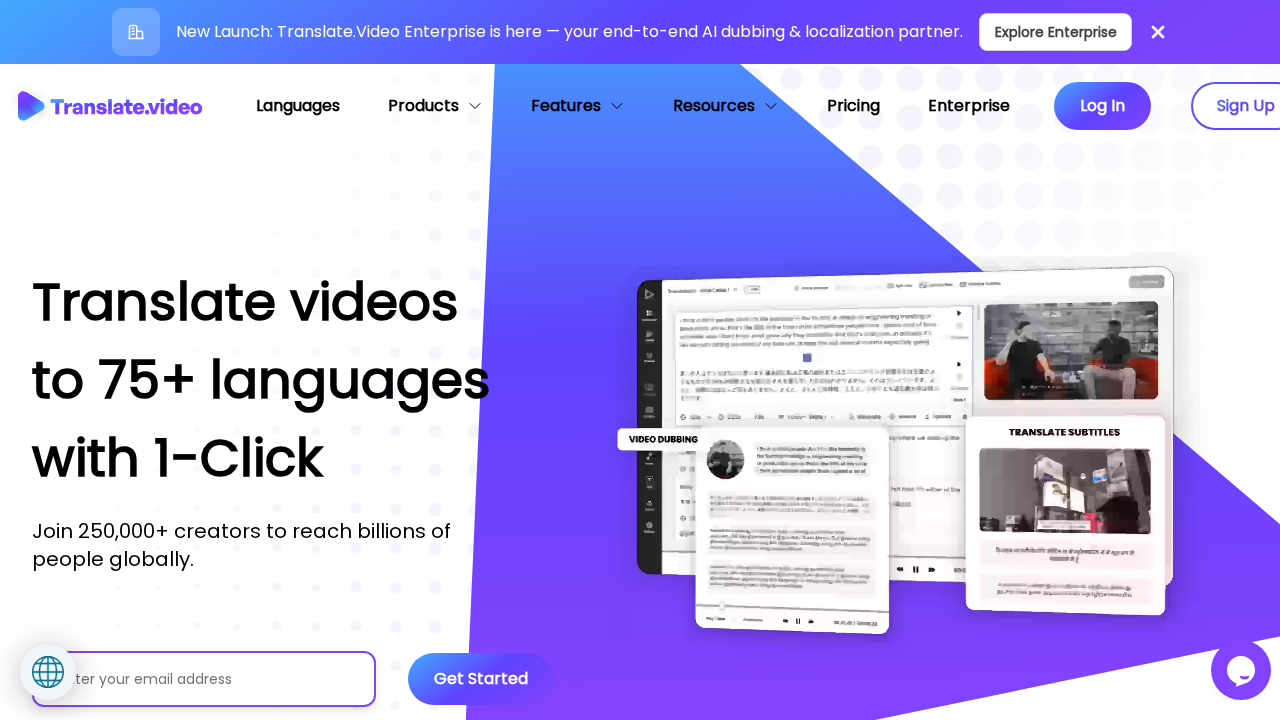 translate.video screenshot
