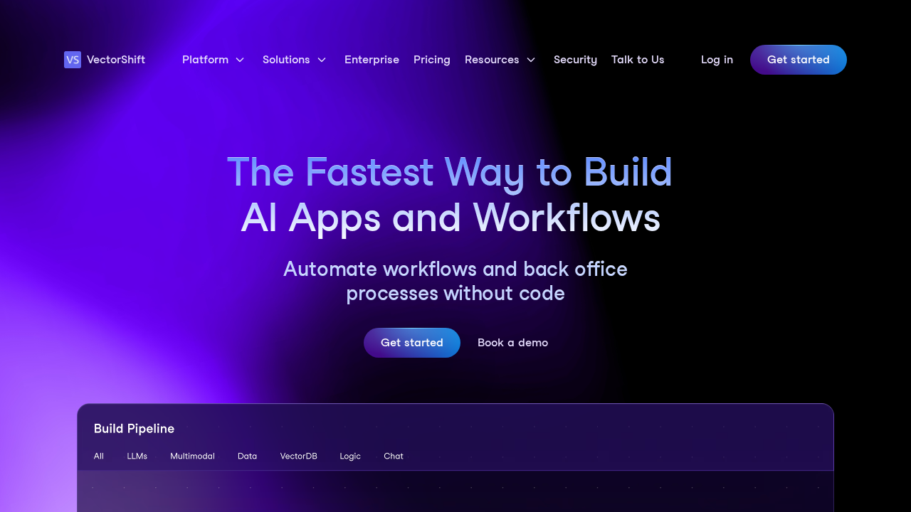 VectorShift screenshot