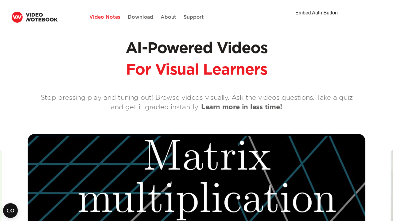 VideoNotebook screenshot