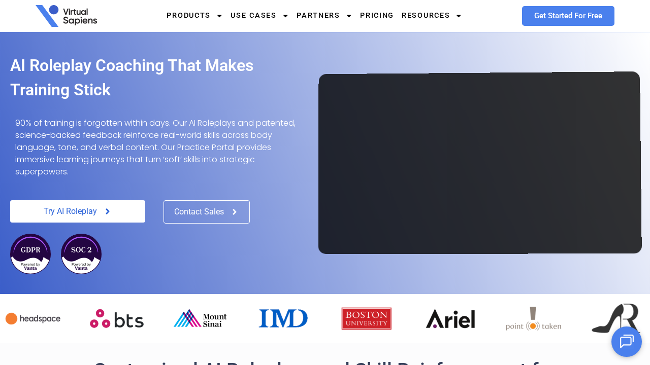 Virtual Sapiens screenshot