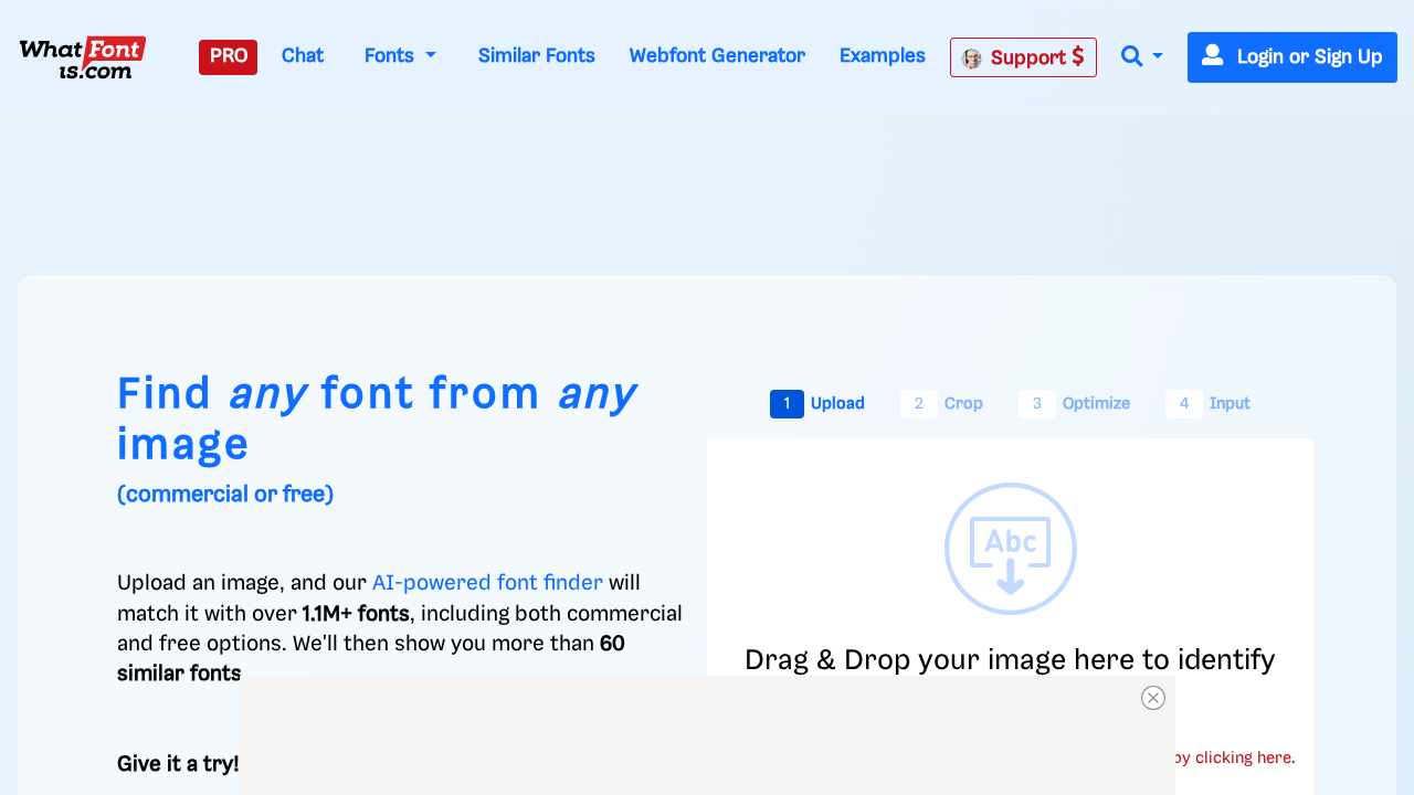 whatfontis.com screenshot