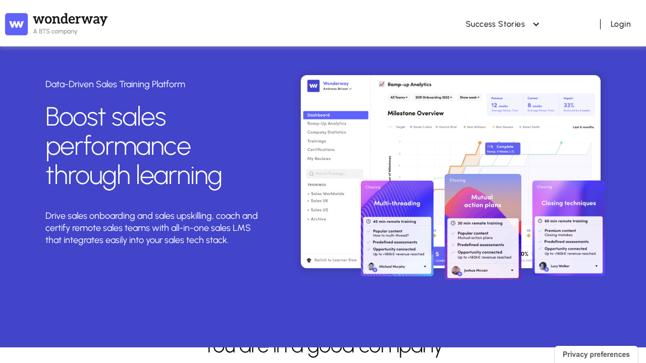Wonderway screenshot