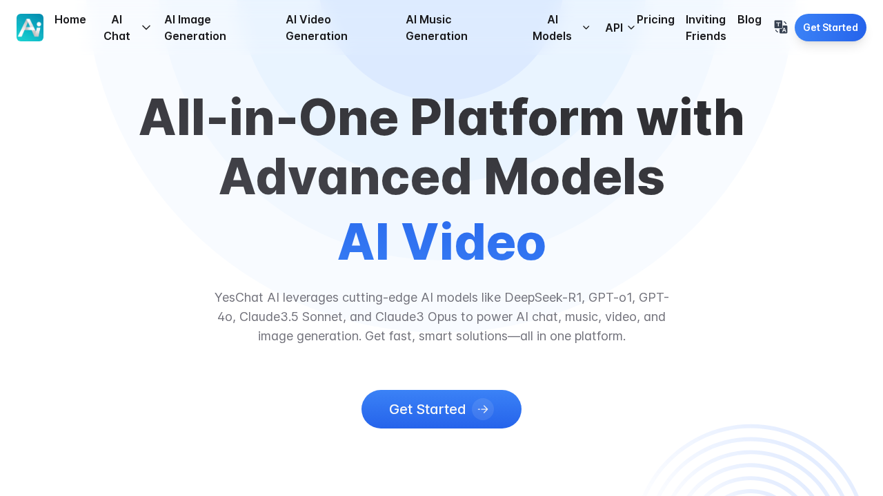 YesChat.ai screenshot