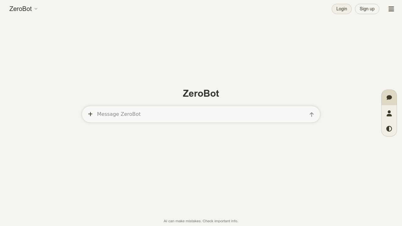 ZeroBot screenshot