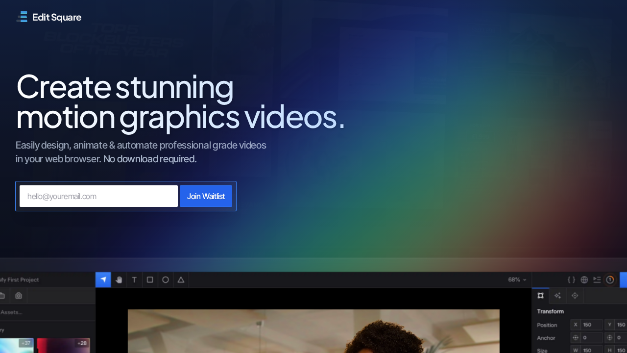 Edit Square screenshot