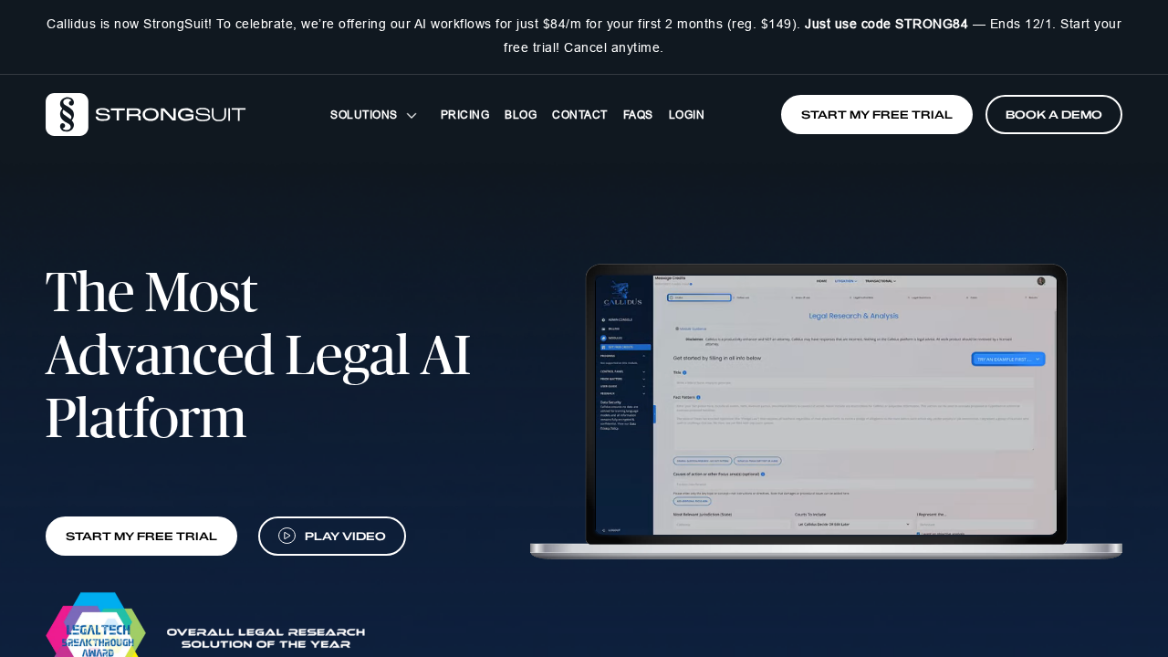 StrongSuit screenshot