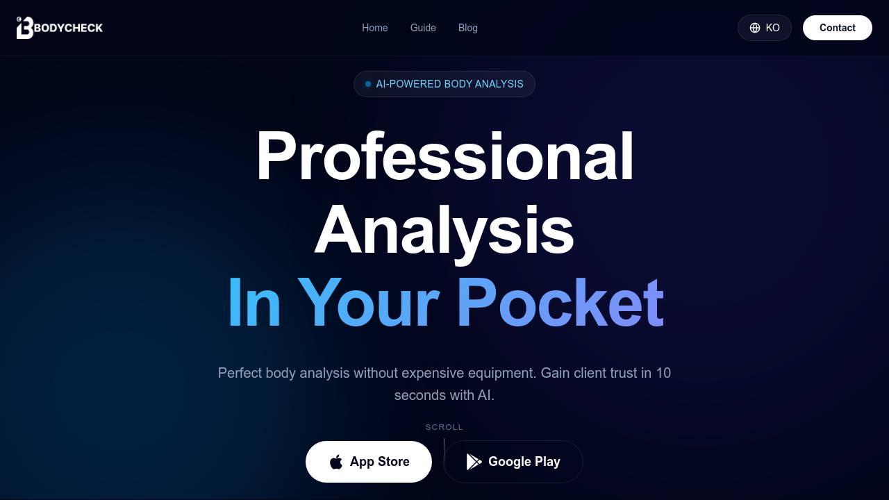 BodyCheck screenshot