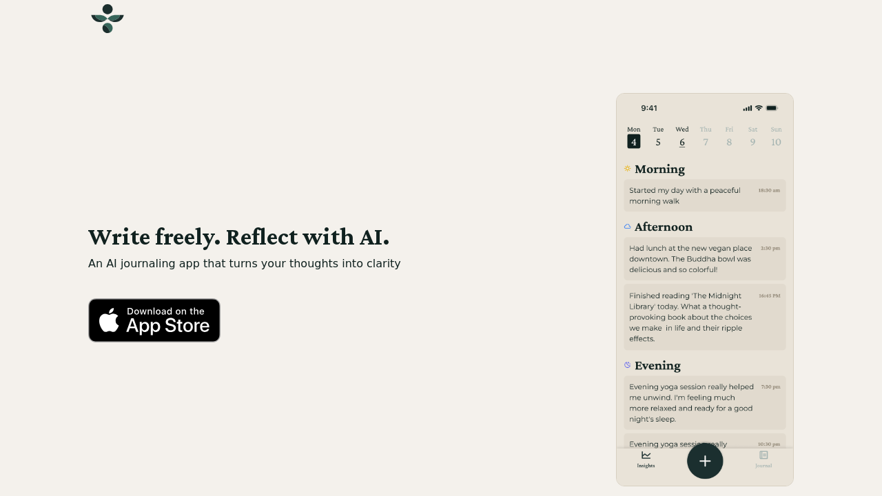 Mindbrew: Your AI Journal screenshot