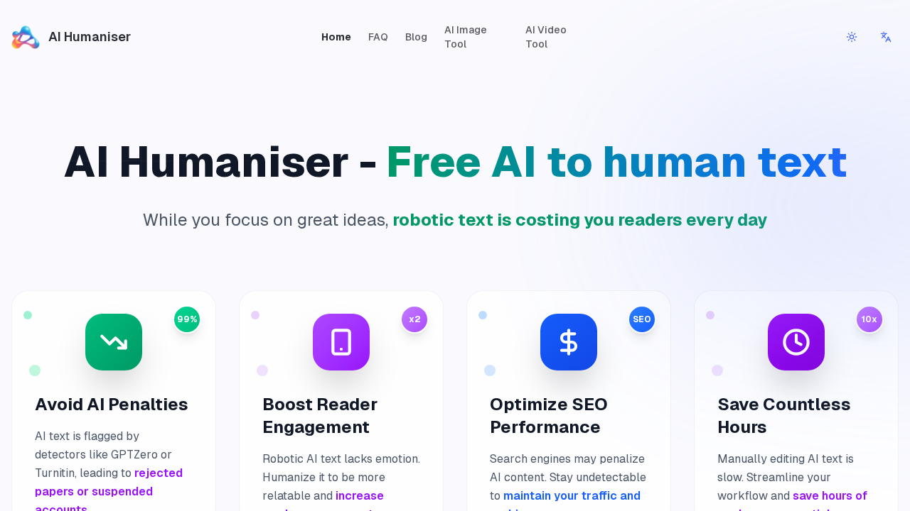 AI Humaniser screenshot