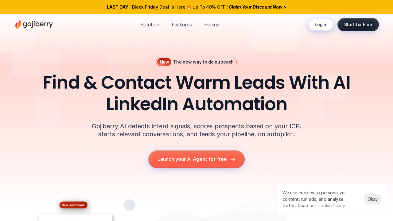 Gojiberry AI screenshot