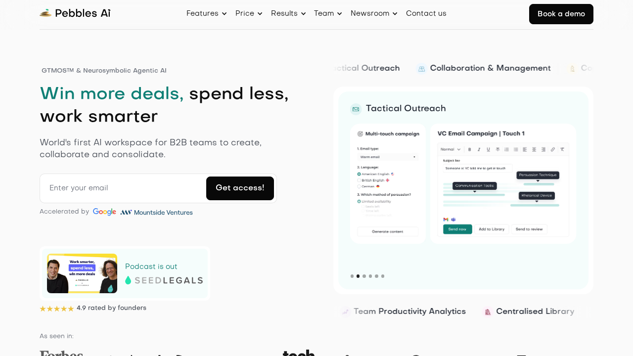Pebbles Ai screenshot
