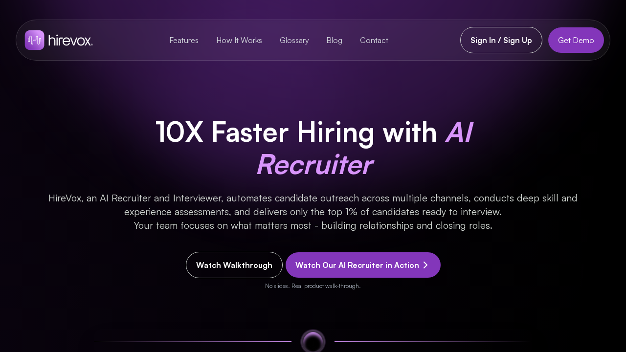 HireVox screenshot