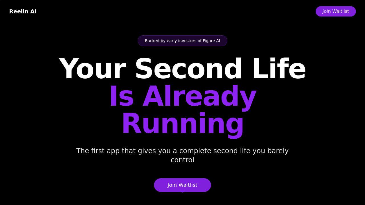 Reelin AI screenshot