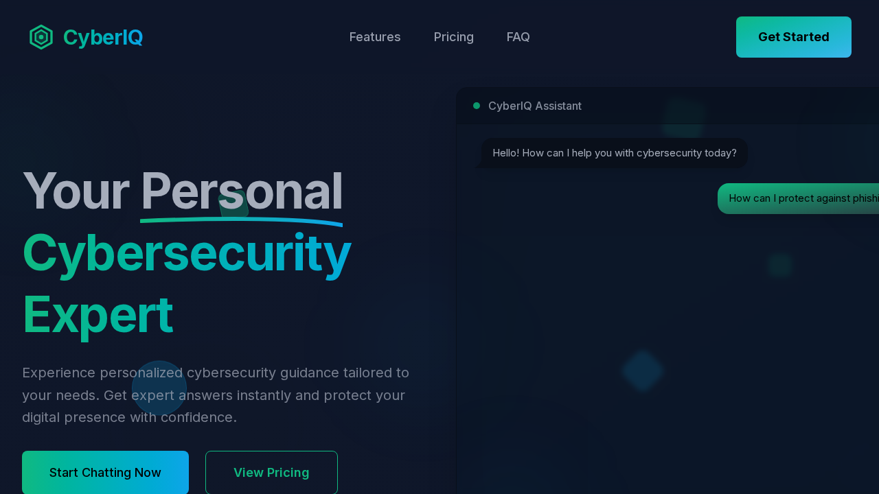 CyberIQ screenshot