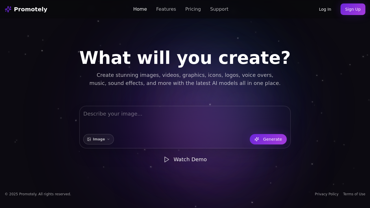 Promotely screenshot