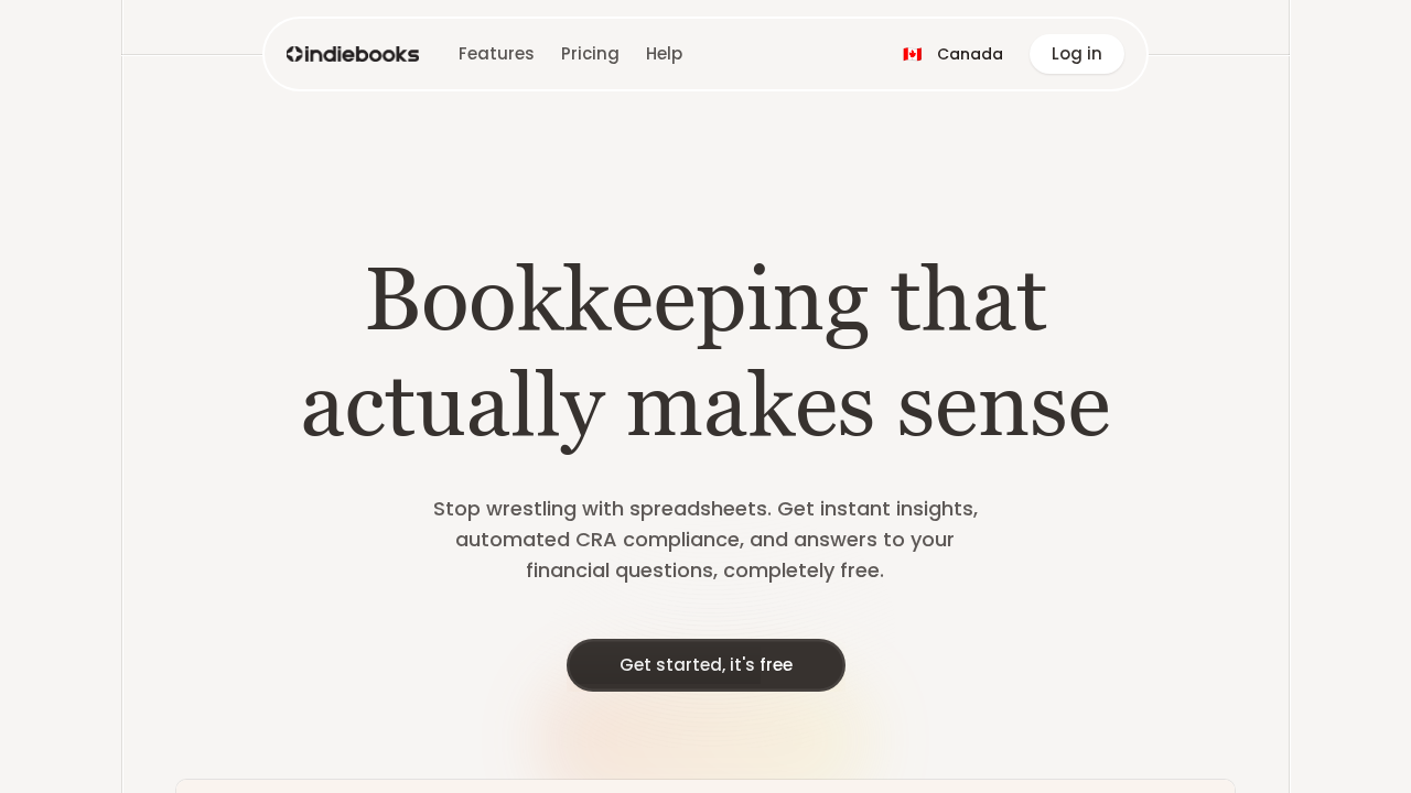 Indiebooks screenshot