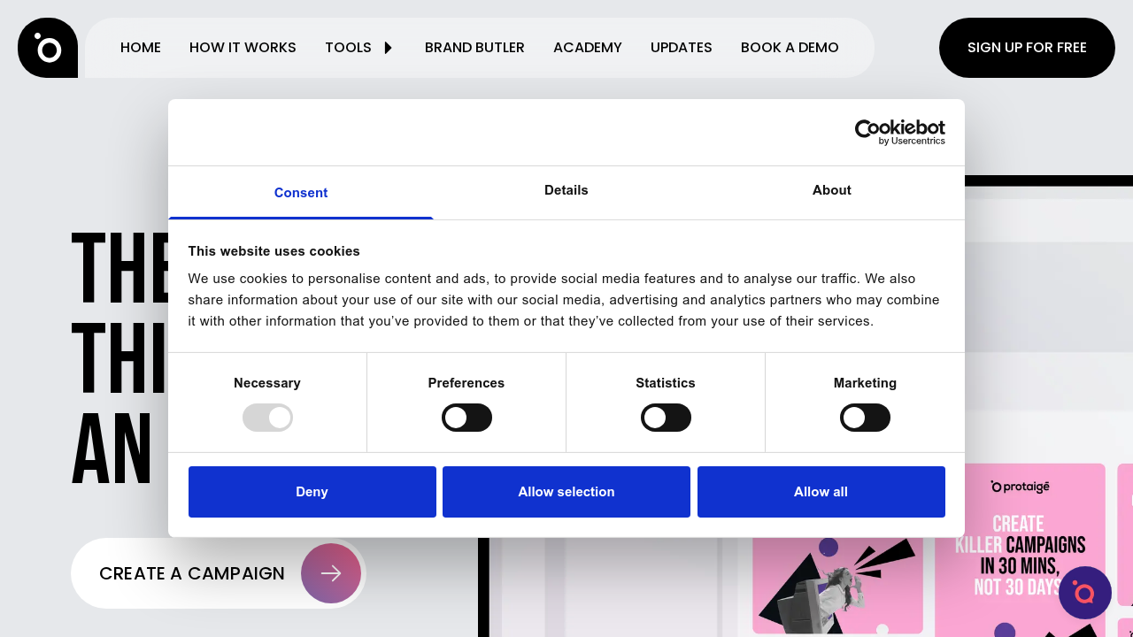 Protaigé screenshot