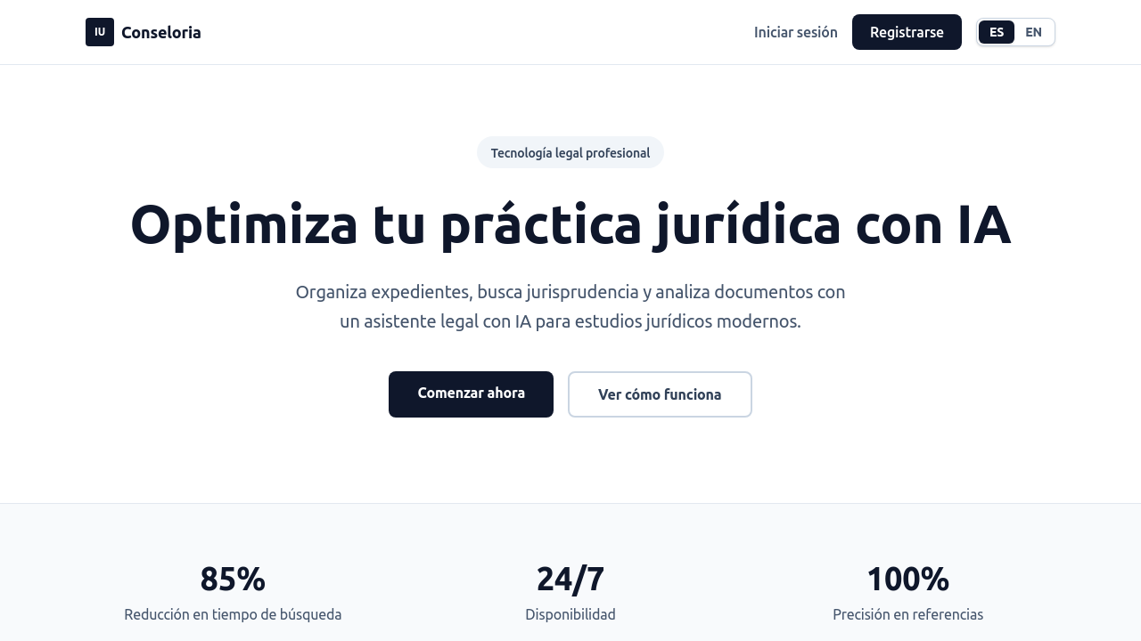 Conseloria screenshot