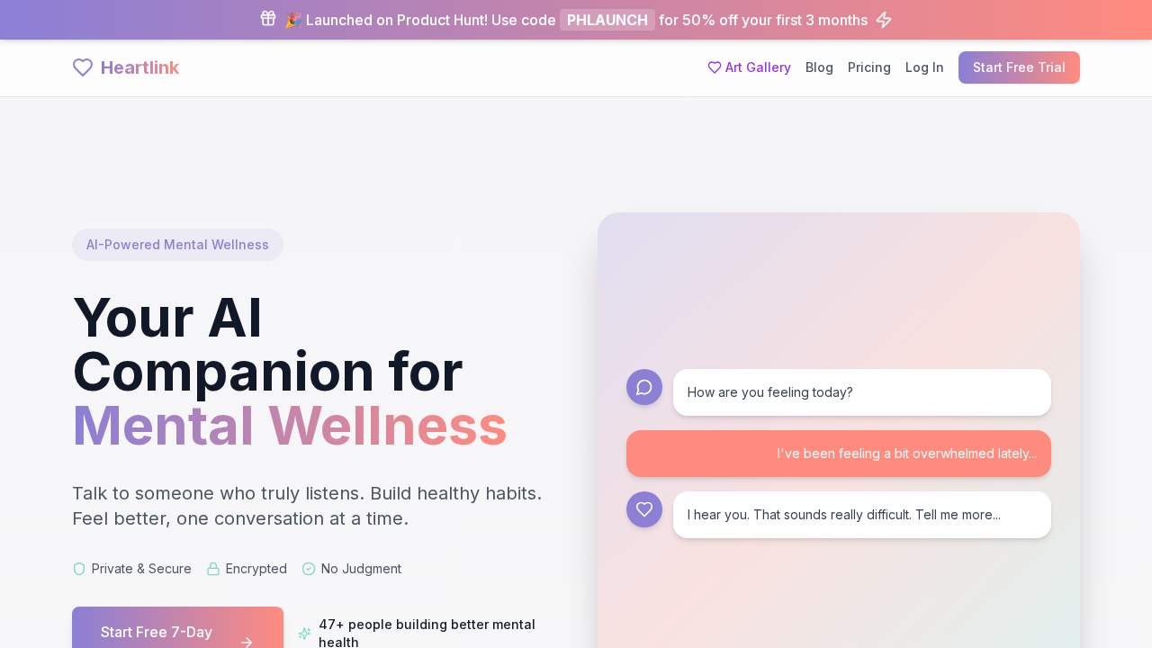 Heartlink screenshot