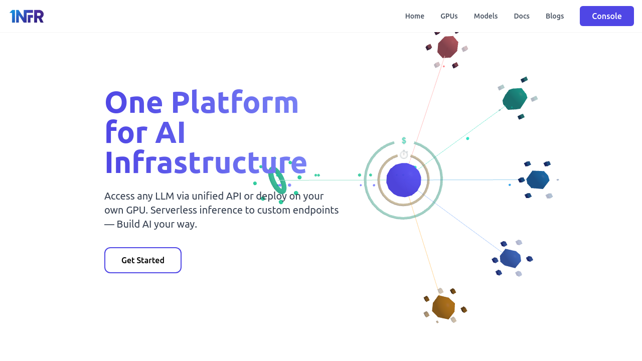 oneinfer.ai screenshot