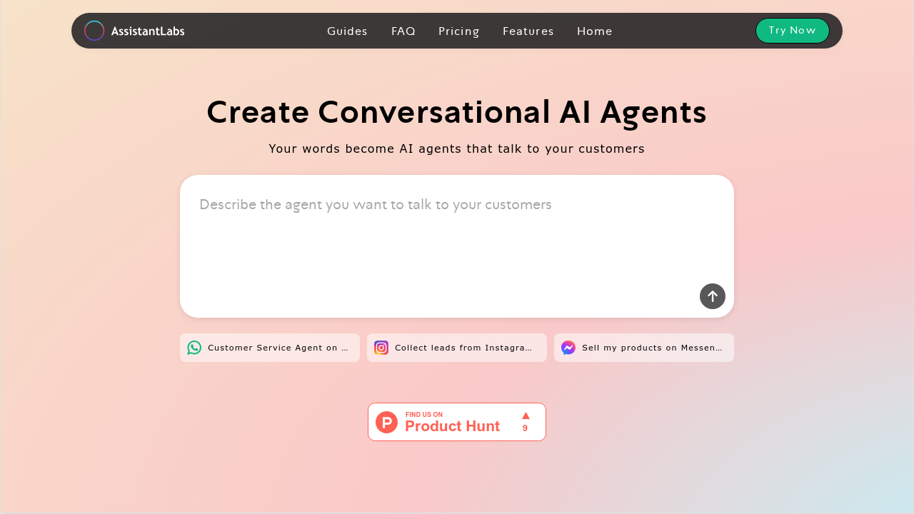 AssistantLabs screenshot