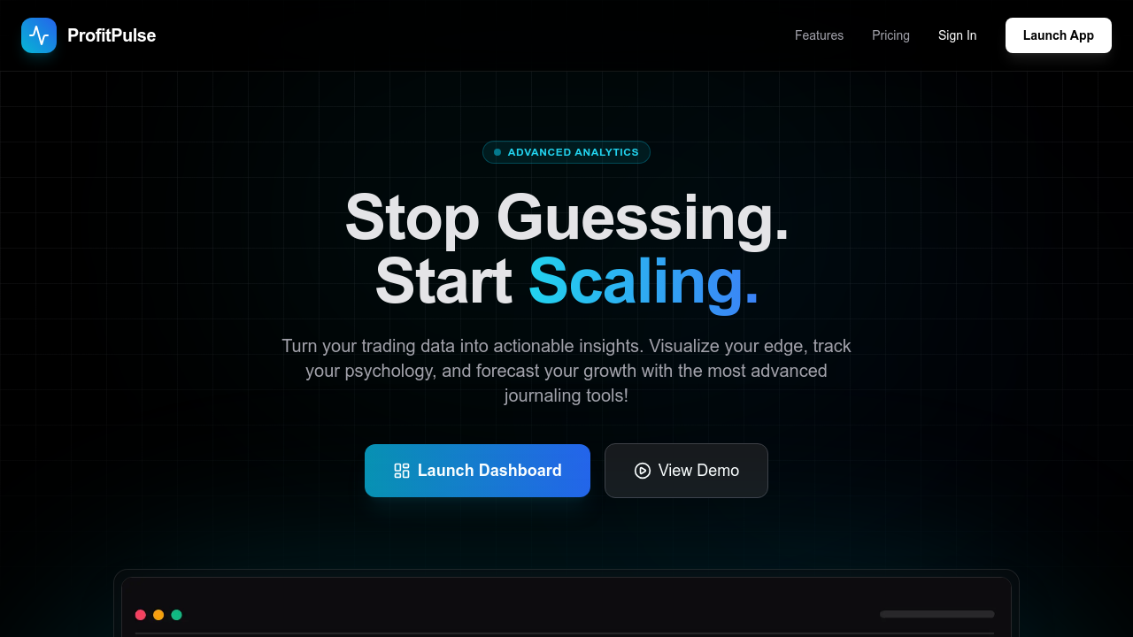ProfitPulse screenshot