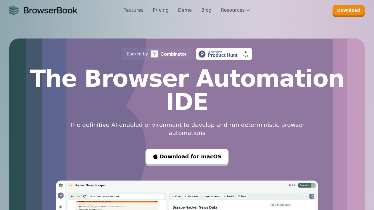 BrowserBook screenshot