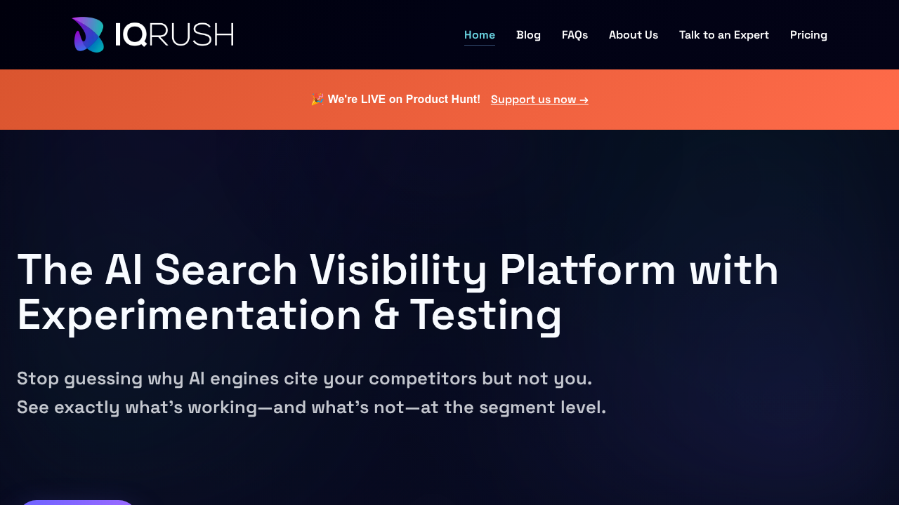 IQRush.ai screenshot