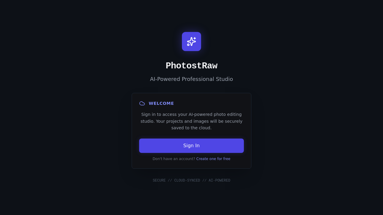 PhotostRaw screenshot