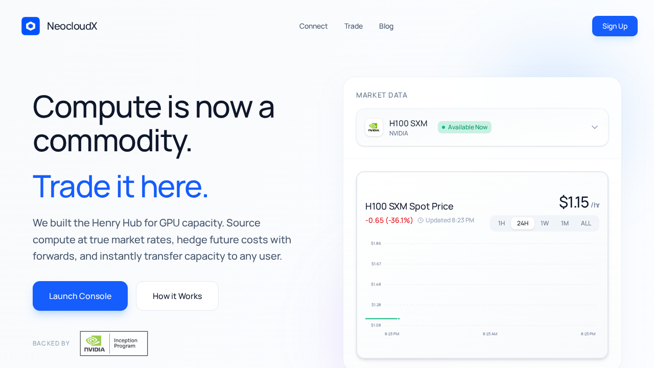 NeocloudX screenshot